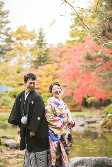 今から準備がベスト！＾＾秋の中島公園での紅葉ロケ＊おすすめです！